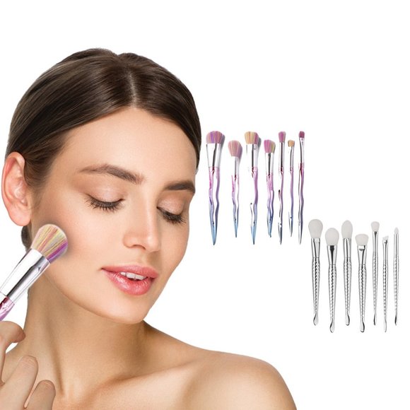 Real Perfection Makeup Brushes 14PCS Makeup Brushes Set Tool Kit - Picture 2 of 4